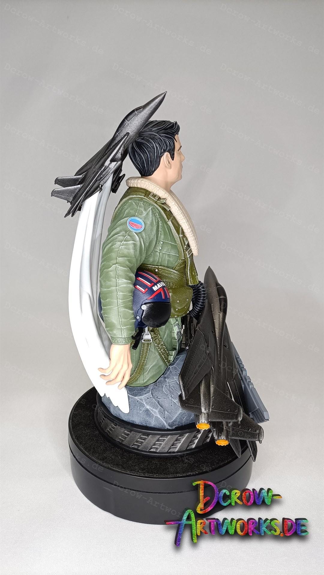 TOP GUN MAVERICK クリスタルオブジェ Top Gun Maverick Resin Figure