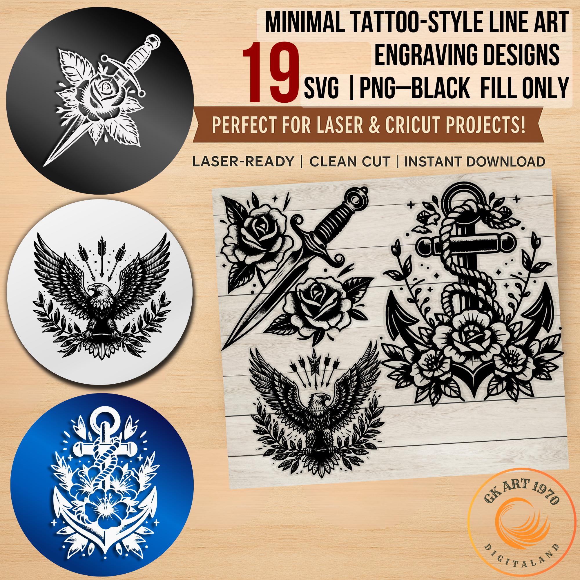 Anchor Tattoo Svg - Etsy, image size:2000x2000