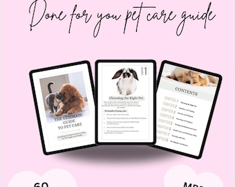 Ultimate pet care guide