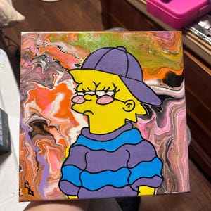 pintura legal da Lisa flow