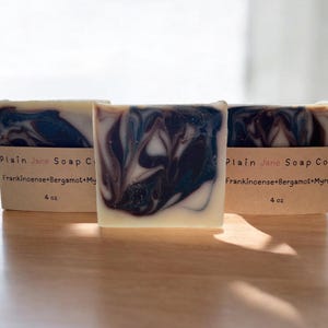 Frankincense + Bergamot + Myrrh Soap Bar
