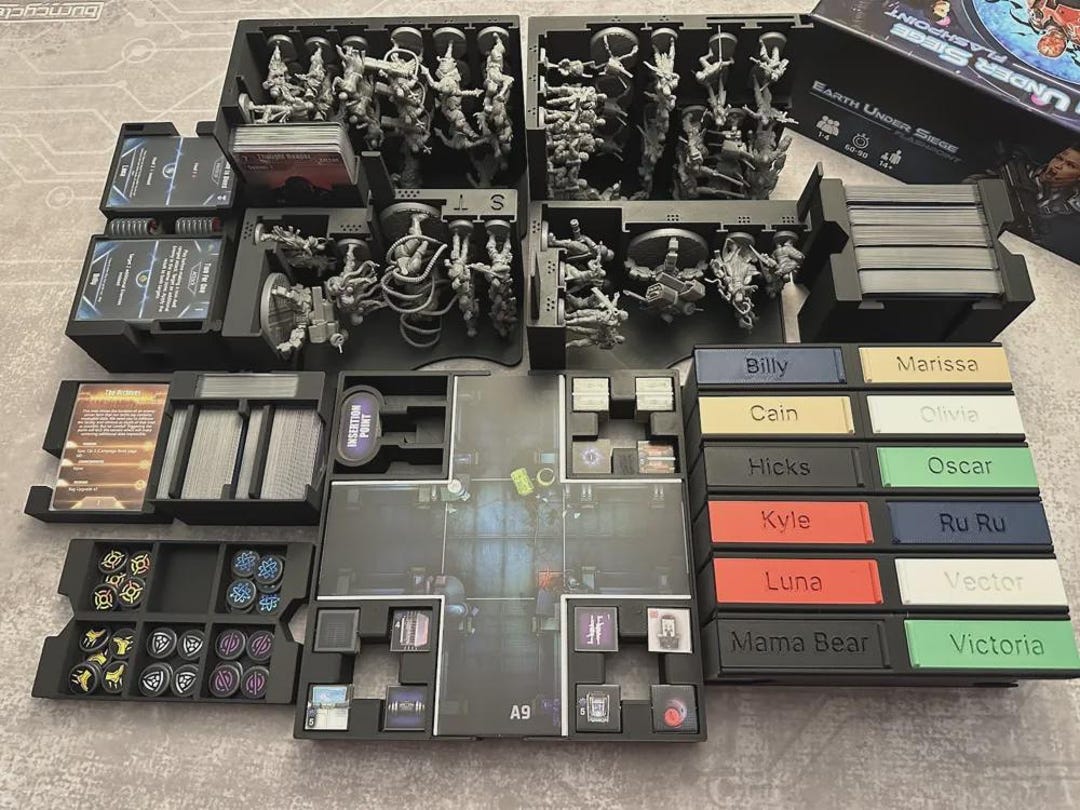 Earth Under Siege W/ World Killer - 3D Printed Insert - Etsy