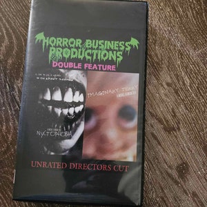 Nyctophobia/Imaginary Terry Double Feature VHS (LIMITED RUN)