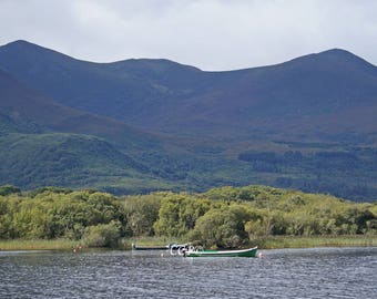 Killarney Lakes Fine Art Photography, County Kerry, Irish Decor, Landscape Photo,