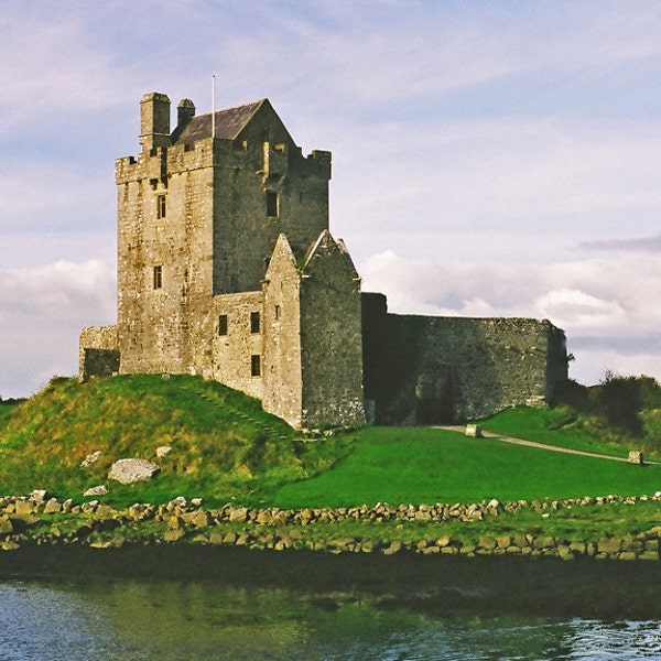 Irish Castle Fine Art Photography, Dunguaire Castle, Kinvara Galway, Ireland Architecture, O Hynes Family