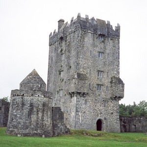 Irish Castle, 5 x 7 O'Flaherty Aughnanure, Fine Art Photography, County Galway, Tower House