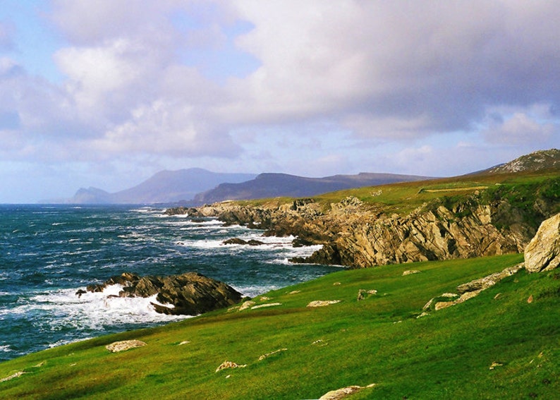 Achill Island Ireland Fine Art Photography, Irish Landscape, Atlantic West Coast, 8 x 10 Print, Island Photo image 1