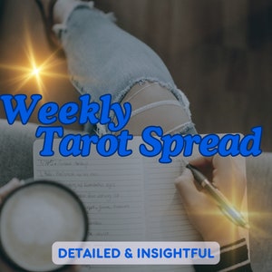 Difusión Semanal de Tarot / Pronóstico Energético / Entrega Rápida