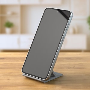 Phone Stand STL File – Minimalist Smartphone Holder – Easy 3D Print – No Support Needed