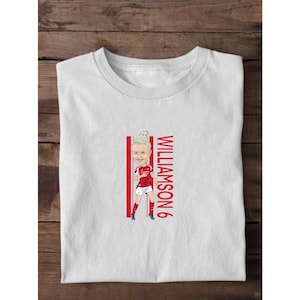 Arsenal cartoon LEAH WILLIAMSON fan art made T-Shirts