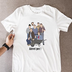Auf Wiedersehen Pet Cartoon fan art made theme T-shirts