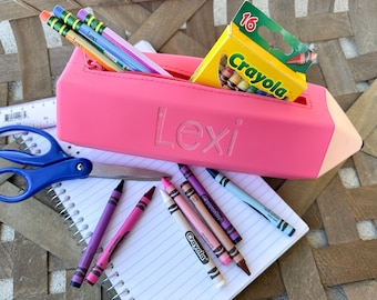 Personalized Pencil Case for Back to School | Engraved Pencil Pouch