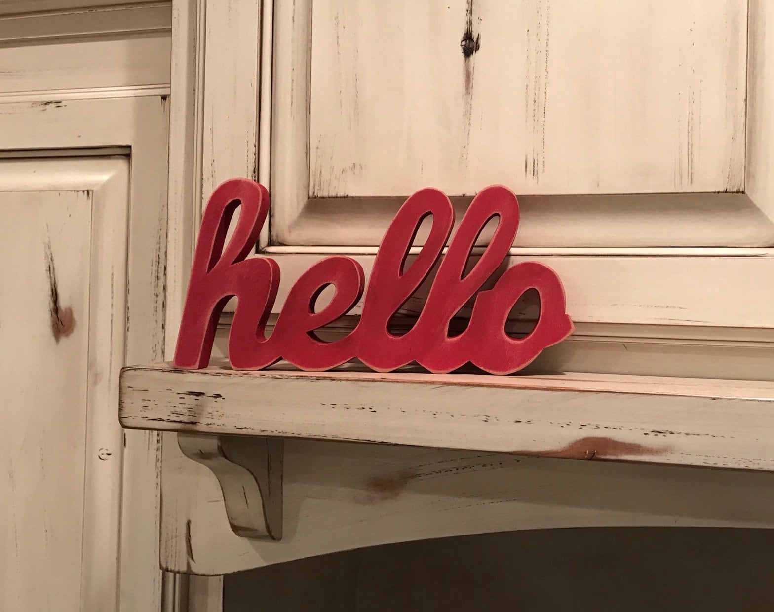 Digital SVG File Hello Sign SVG Laser Ready | Etsy