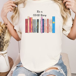 It&#39;s a COHO thing shirt, Colleen Hoover Shirt, Hoover Books Shirt, Colleen Hoover Shirt Design, COHO Shirt, Bookstack Shirt. Gift for Her.