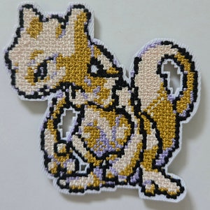 1998 Red/Blue Mewtwo Patch