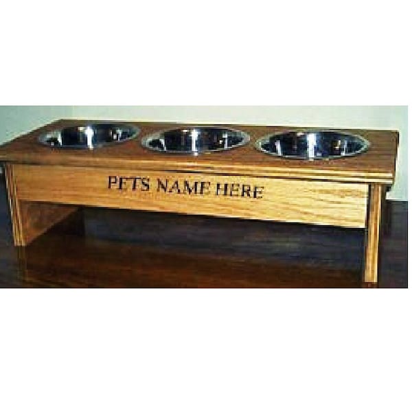Elevated Dog Feeder Etsy
