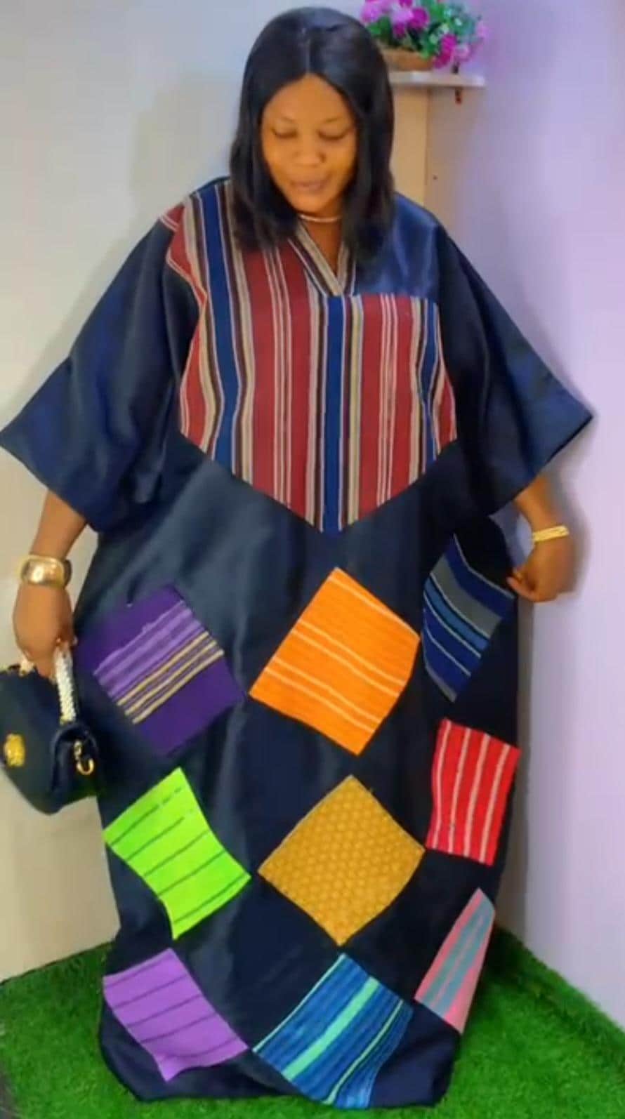 Bubu Kaftan With Aso Oke Pattern, - Etsy