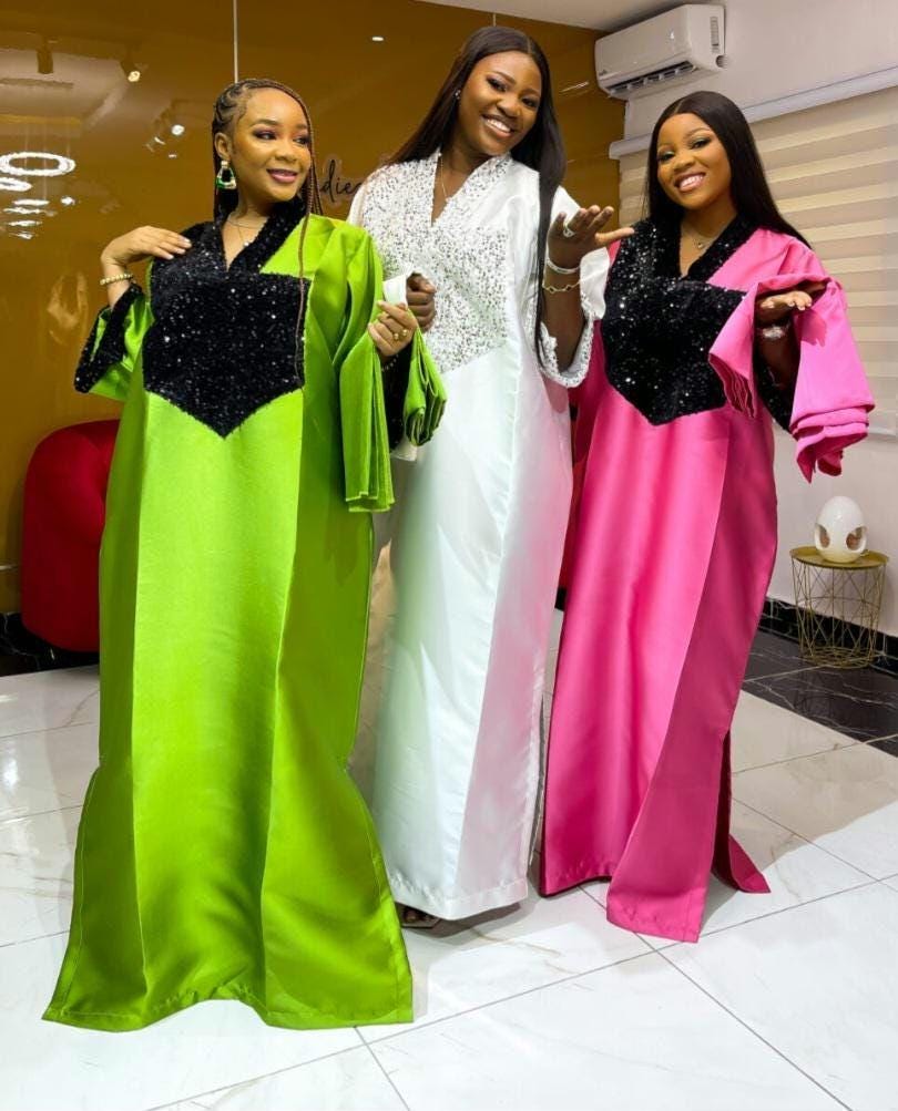 Boubou Chiffon Bubu Gown Styles Bubu Kaftan Chiffon Boubou Hot Styles