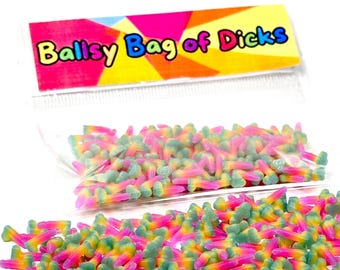 Regenbogen Glow-in-the-Dark Penis Konfetti - Junggesellinnenabschied