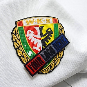 High Frequency Patch – Textured and Embossed TPU Logo for Sportswear, T-Shirts, Hoodies, Bags, and Outdoor Apparel