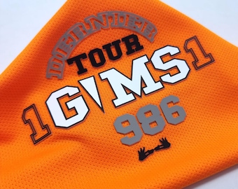 3D Raised Rubber Logo Transfer – Custom Silicone Print for Hoodies, Tracksuits and Joggers