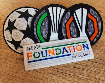 Königsklasse-Logo - Europa League-Logo - Konferenz-League-Logo - Foundation-Logo