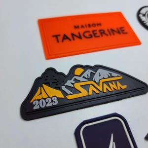 Custom PVC Patches, Eisen auf PVC Patches, Custom Gummi Patch, Custom Abzeichen, Baseball Cap Patches, Custom Silikon Patch, Militär Patches