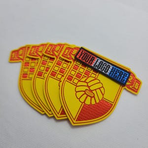 High-Quality Personalized 3D Logo Patches & Badges for Sports Teams, Outdoor, Football, Basketball, Rugby, Sportswear, Uniforms, and Fashion