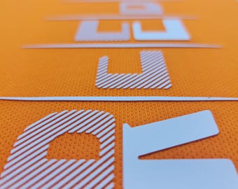 Durable Rubber Heat Transfers for Custom T-Shirts, Hoodies, and Uniforms
