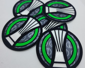 Conference League Logo - Europa League Logo -  Foundation Logo - Champions League Logo - Ukl patch - 3D logo patch badge