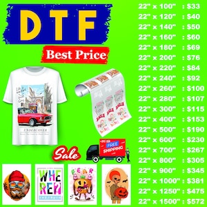 DTF Gang Sheet Transfer, Custom DTF Print, Custom Logo Sheet, DTF Print Design, Custom Heat Transfer, Bulk Dtf Transfer, Wholesale Dtf Print