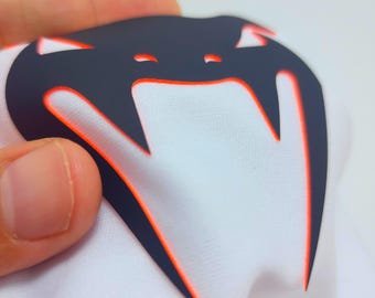 Silicone Rubber Logo Transfer – Raised 3D Print for Sportswear, Jerseys and Team Apparel