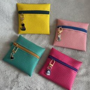 Porte-monnaie, porte-monnaie en similicuir, porte-monnaie pour femme, cadeau pour elle