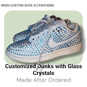 Crystal Sneaker, Custom Crystal Shoe, ALL COLORS, Diamond Sneakers, blinged out sneaker,