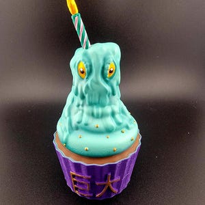Cakedorah the Cupcake Kaiju LIMITED EDITION 3D Printed Monster Figure