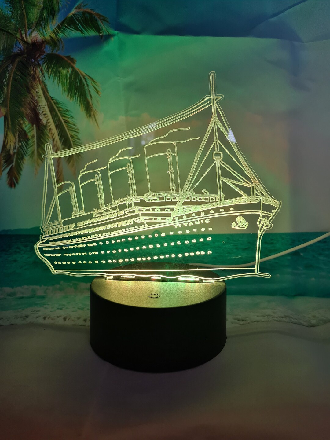 Titanic Light up Night Light Etsy