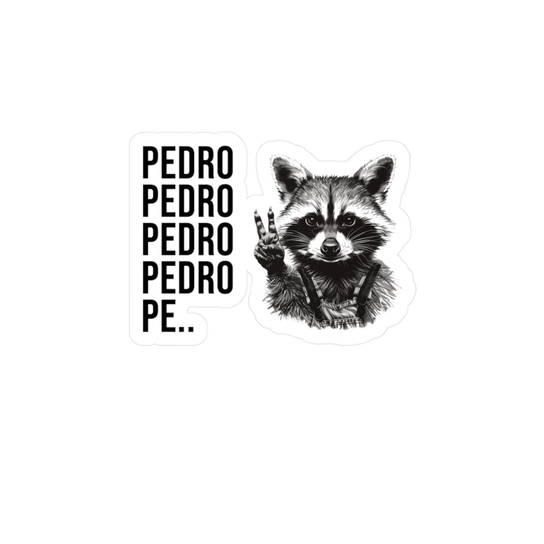 Pedro Racoon Icon Pedro Pedro Racoon Sticker Funny Pedro Racoon Sticker Pack for Tumbler ...