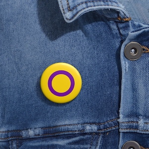 Intersex Pride Flag, Rainbow Pride Flag Button, Perfect Gift For Pride Month