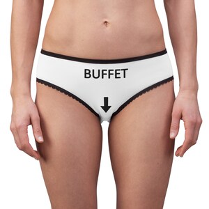 Buffet, Swinger Panties, Swinger Gift, Swinger Apparel, Swinger Lifestyle Clothing, Sexy Underwear, Swapping Couples, Wife Swap