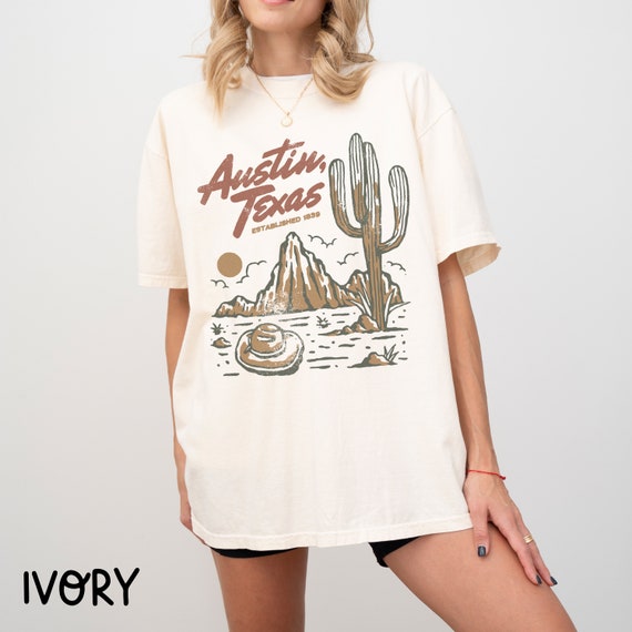 Tシャツ・カットソー Luxury Street Wear washed vintage apricot dune.st unisexual 207946950-1-white
