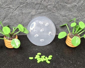 Edamame Silicone Mold:   Miniature Food- UV Resin Crafting