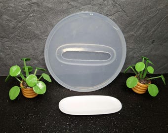 Long Plate Silicone Mold:  Miniature Resin Crafting