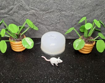 Mouse Silicone Mold:  Miniature Resin Crafting
