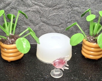 Angelfish Silicone Mold:  Miniature Resin Crafting