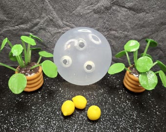Full Size Lemon Silicone Mold:   Miniature Food- UV Resin Crafting