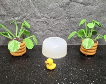 Duckie Silicone Mold:  Miniature Resin Crafting