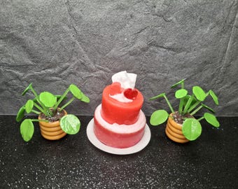 Resin Cake Figure: Miniature Food- UV Resin Crafting