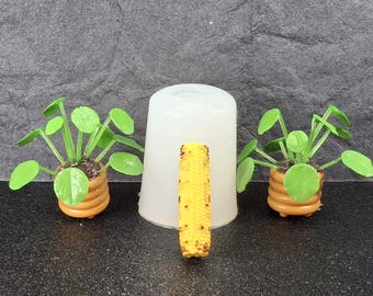 Corn Silicone Mold: 1/6 Scale Miniature Food