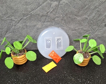 Sauce Packets Silicone Mold:   Miniature Food- UV Resin Crafting