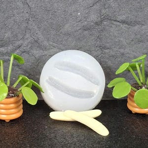 Banana Split Silicone Mold:   Miniature Food- UV Resin Crafting
